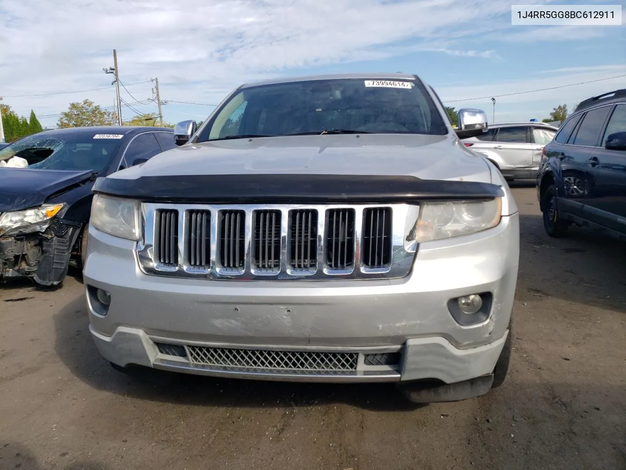 2011 Jeep Grand Cherokee Limited VIN: 1J4RR5GG8BC612911 Lot: 73994614