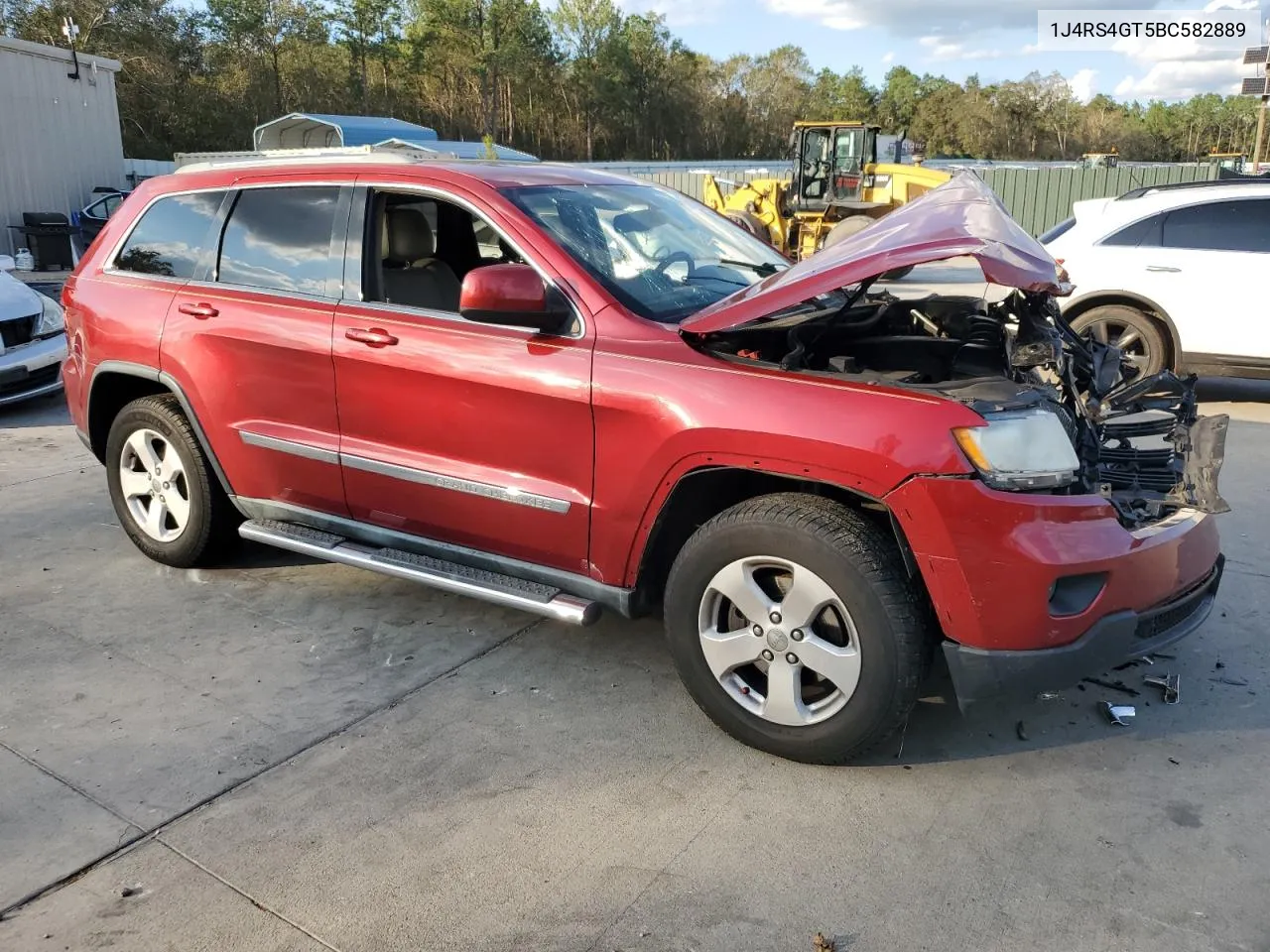 2011 Jeep Grand Cherokee Laredo VIN: 1J4RS4GT5BC582889 Lot: 74176284