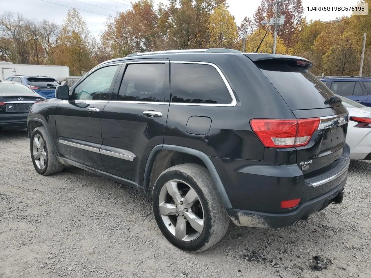 2011 Jeep Grand Cherokee Overland VIN: 1J4RR6GT9BC576195 Lot: 74260644