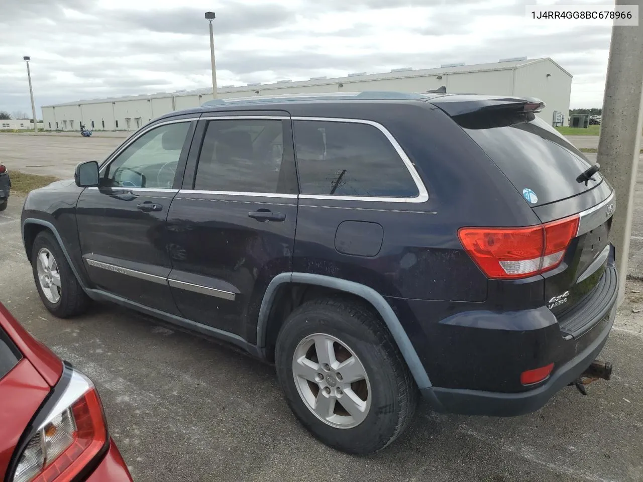 2011 Jeep Grand Cherokee Laredo VIN: 1J4RR4GG8BC678966 Lot: 74360114