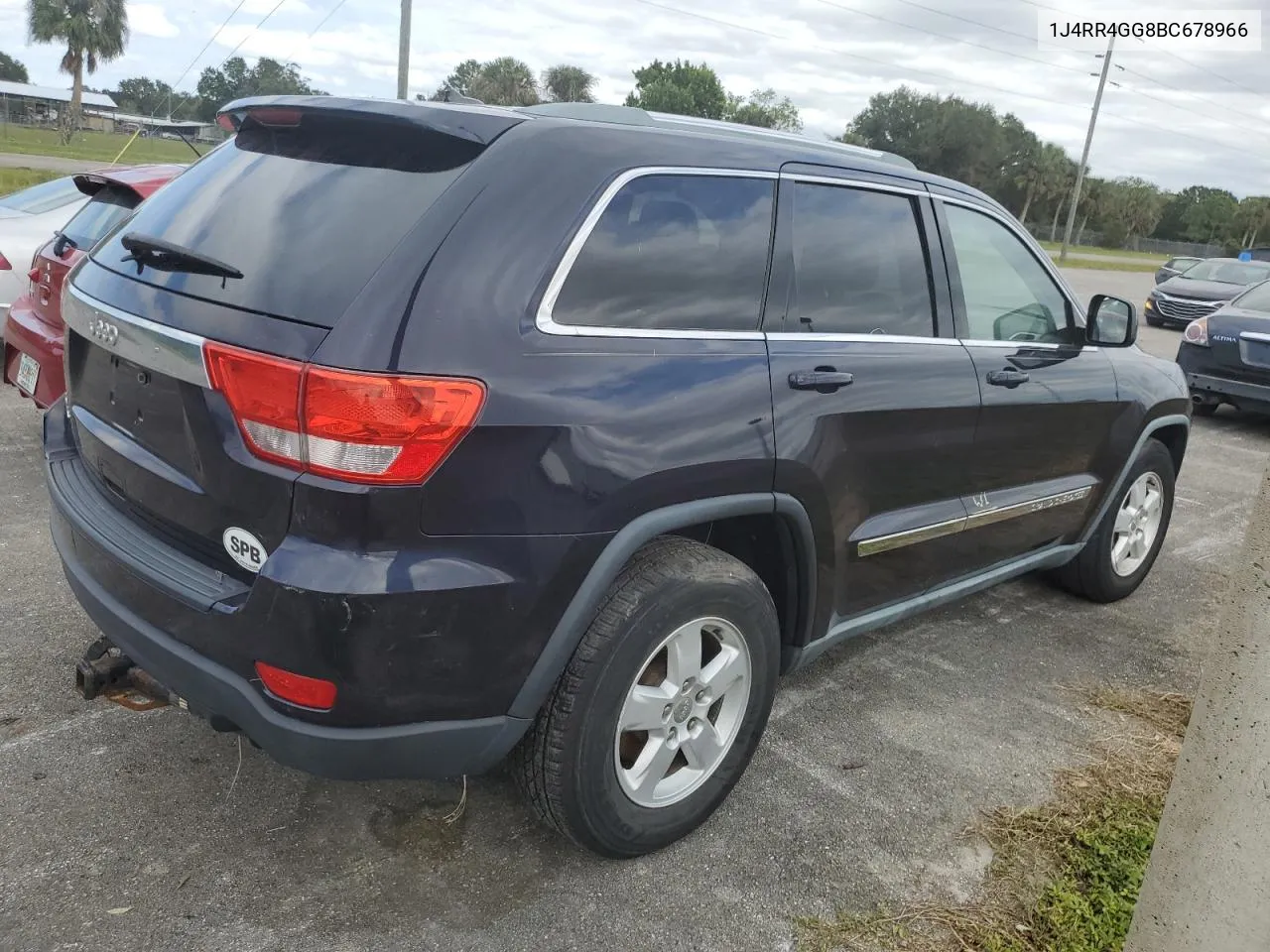 2011 Jeep Grand Cherokee Laredo VIN: 1J4RR4GG8BC678966 Lot: 74360114