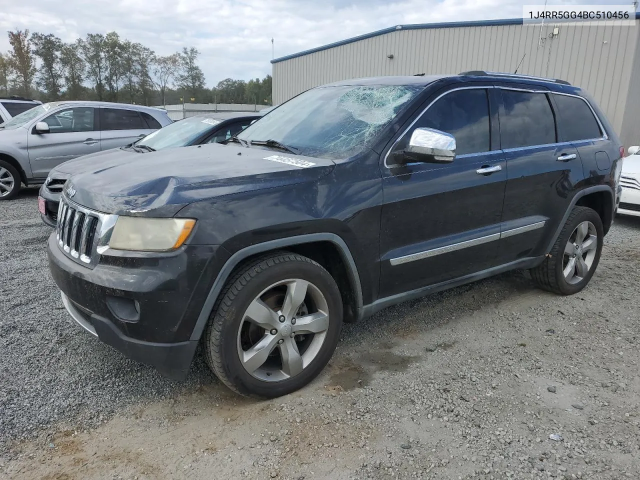 2011 Jeep Grand Cherokee Limited VIN: 1J4RR5GG4BC510456 Lot: 74457504