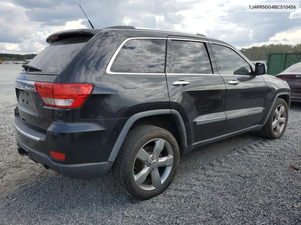 2011 Jeep Grand Cherokee Limited VIN: 1J4RR5GG4BC510456 Lot: 74457504