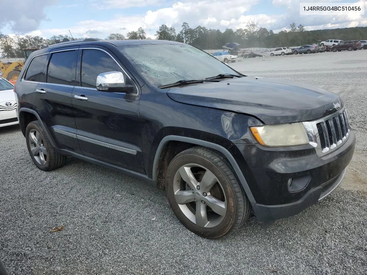 2011 Jeep Grand Cherokee Limited VIN: 1J4RR5GG4BC510456 Lot: 74457504