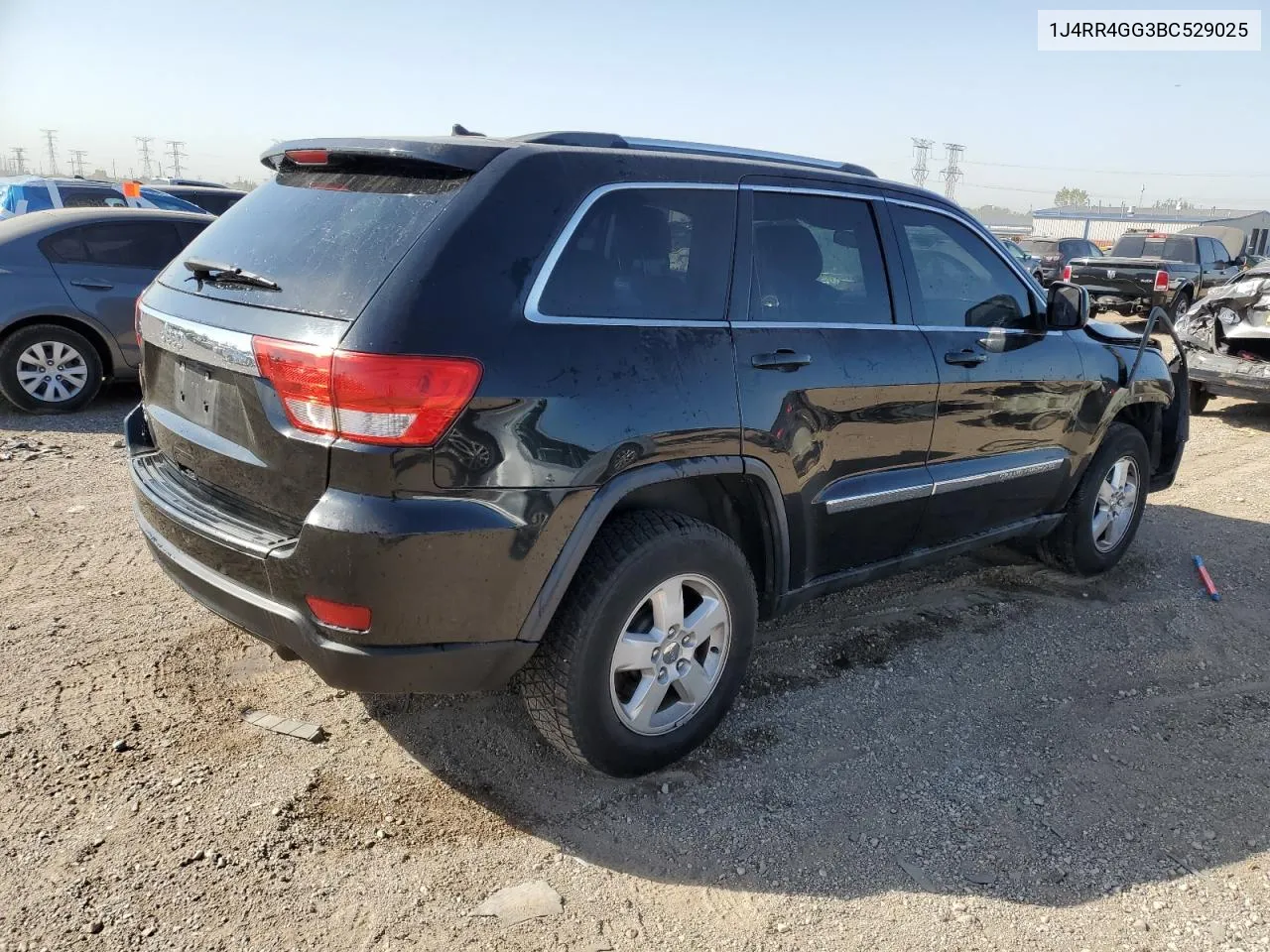 2011 Jeep Grand Cherokee Laredo VIN: 1J4RR4GG3BC529025 Lot: 74852784