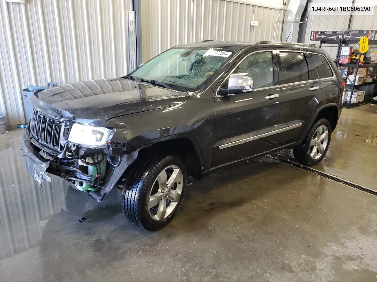 2011 Jeep Grand Cherokee Overland VIN: 1J4RR6GT1BC606290 Lot: 74920064