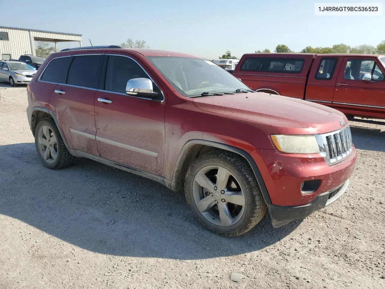 2011 Jeep Grand Cherokee Overland VIN: 1J4RR6GT9BC536523 Lot: 74967364