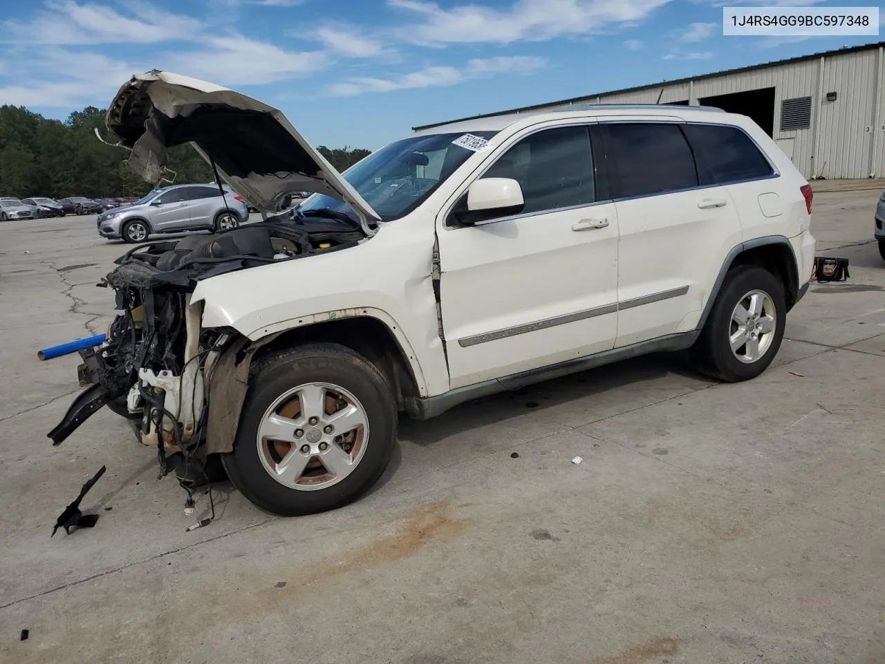 2011 Jeep Grand Cherokee Laredo VIN: 1J4RS4GG9BC597348 Lot: 75019634