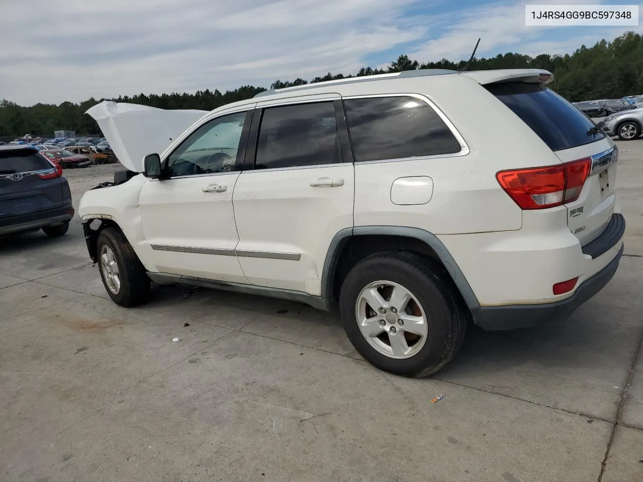 2011 Jeep Grand Cherokee Laredo VIN: 1J4RS4GG9BC597348 Lot: 75019634