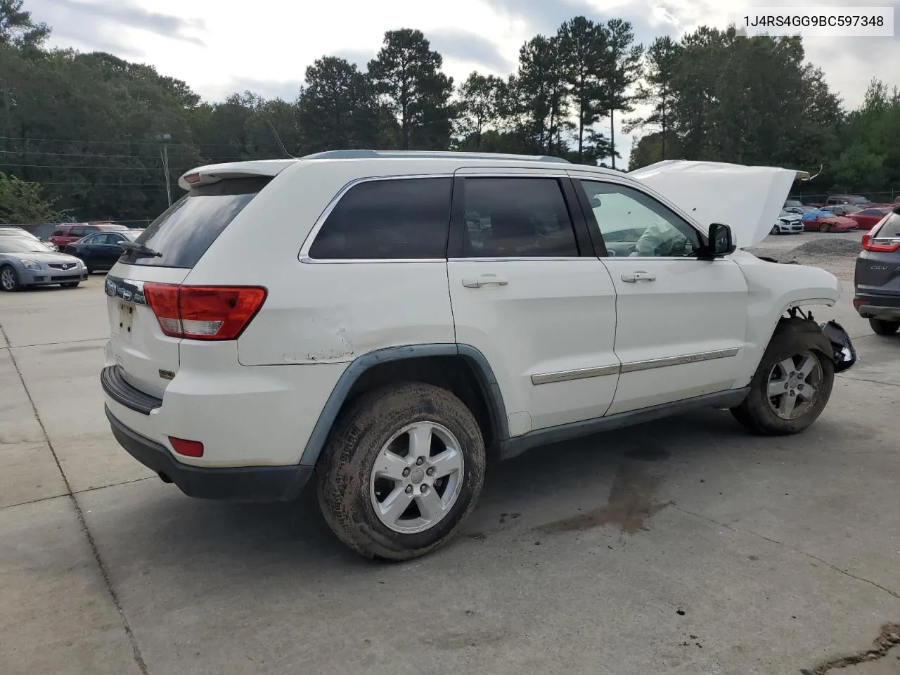 2011 Jeep Grand Cherokee Laredo VIN: 1J4RS4GG9BC597348 Lot: 75019634