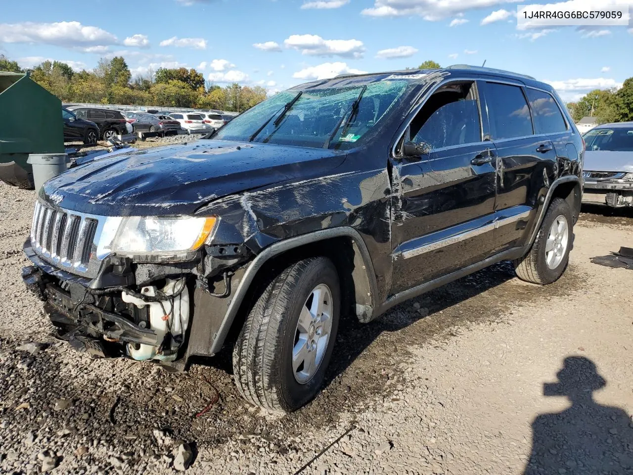 2011 Jeep Grand Cherokee Laredo VIN: 1J4RR4GG6BC579059 Lot: 75072554