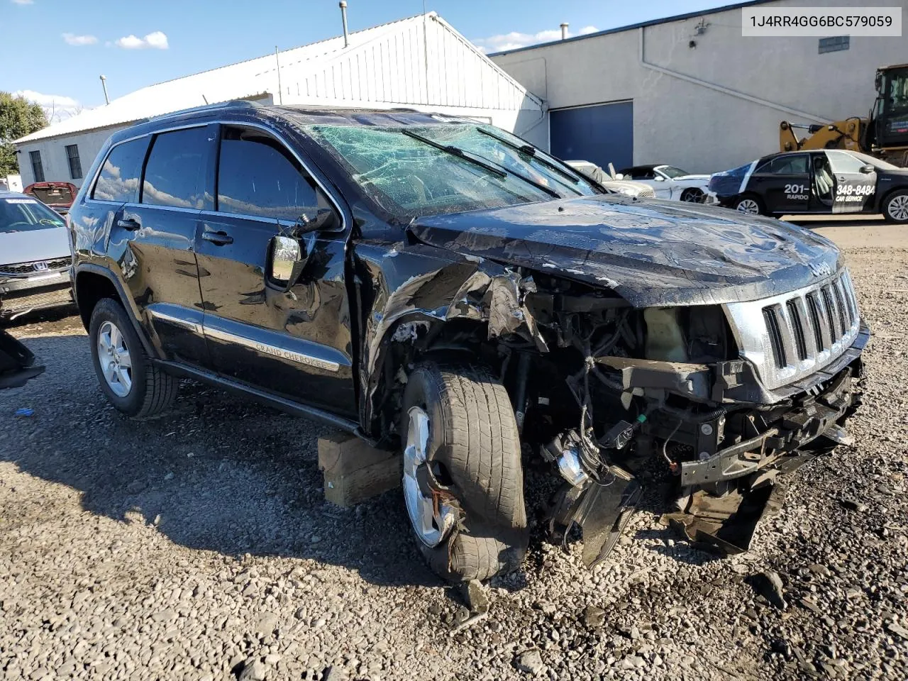 2011 Jeep Grand Cherokee Laredo VIN: 1J4RR4GG6BC579059 Lot: 75072554