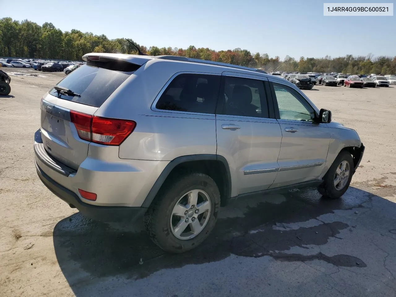 2011 Jeep Grand Cherokee Laredo VIN: 1J4RR4GG9BC600521 Lot: 75838264