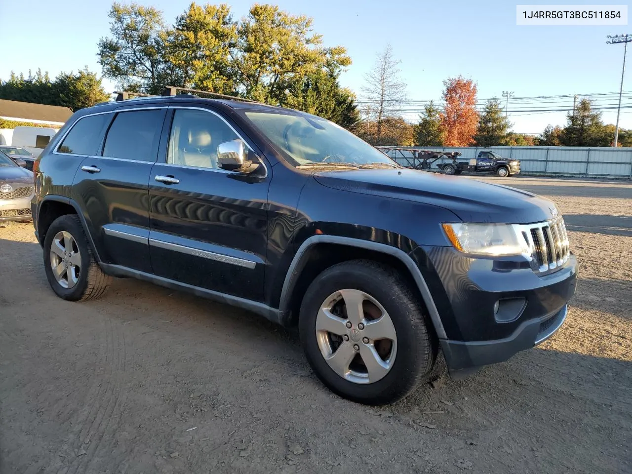 2011 Jeep Grand Cherokee Limited VIN: 1J4RR5GT3BC511854 Lot: 75840364