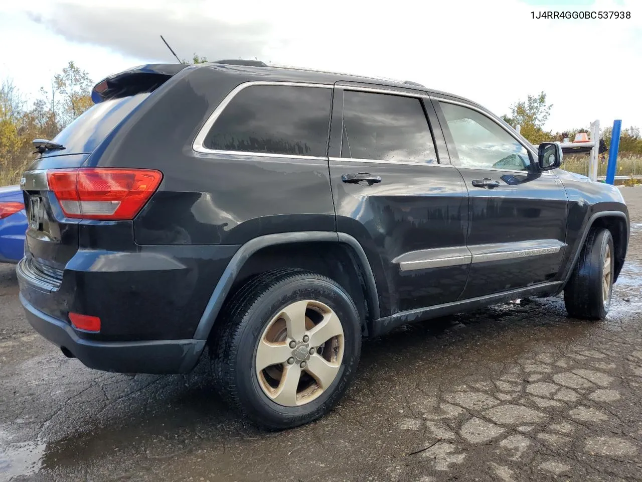 2011 Jeep Grand Cherokee Laredo VIN: 1J4RR4GG0BC537938 Lot: 76405224