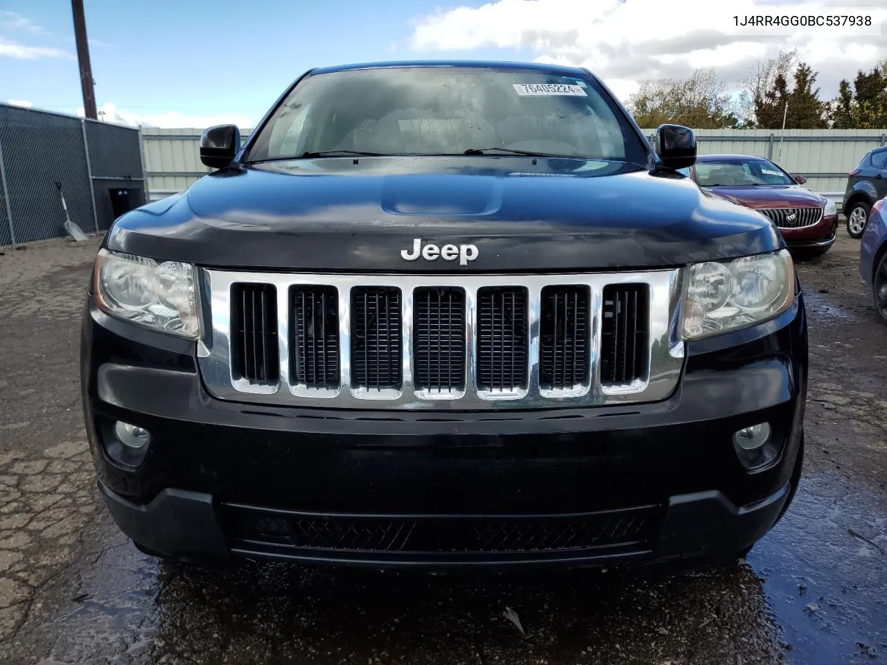 2011 Jeep Grand Cherokee Laredo VIN: 1J4RR4GG0BC537938 Lot: 76405224