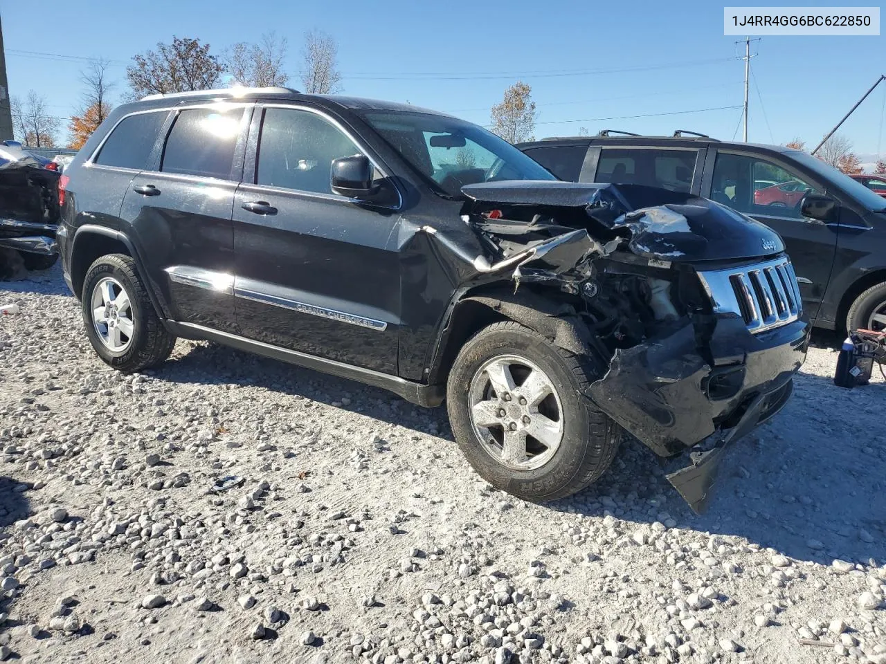 2011 Jeep Grand Cherokee Laredo VIN: 1J4RR4GG6BC622850 Lot: 76614984