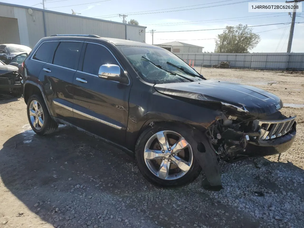 2011 Jeep Grand Cherokee Overland VIN: 1J4RR6GT2BC626208 Lot: 76762654