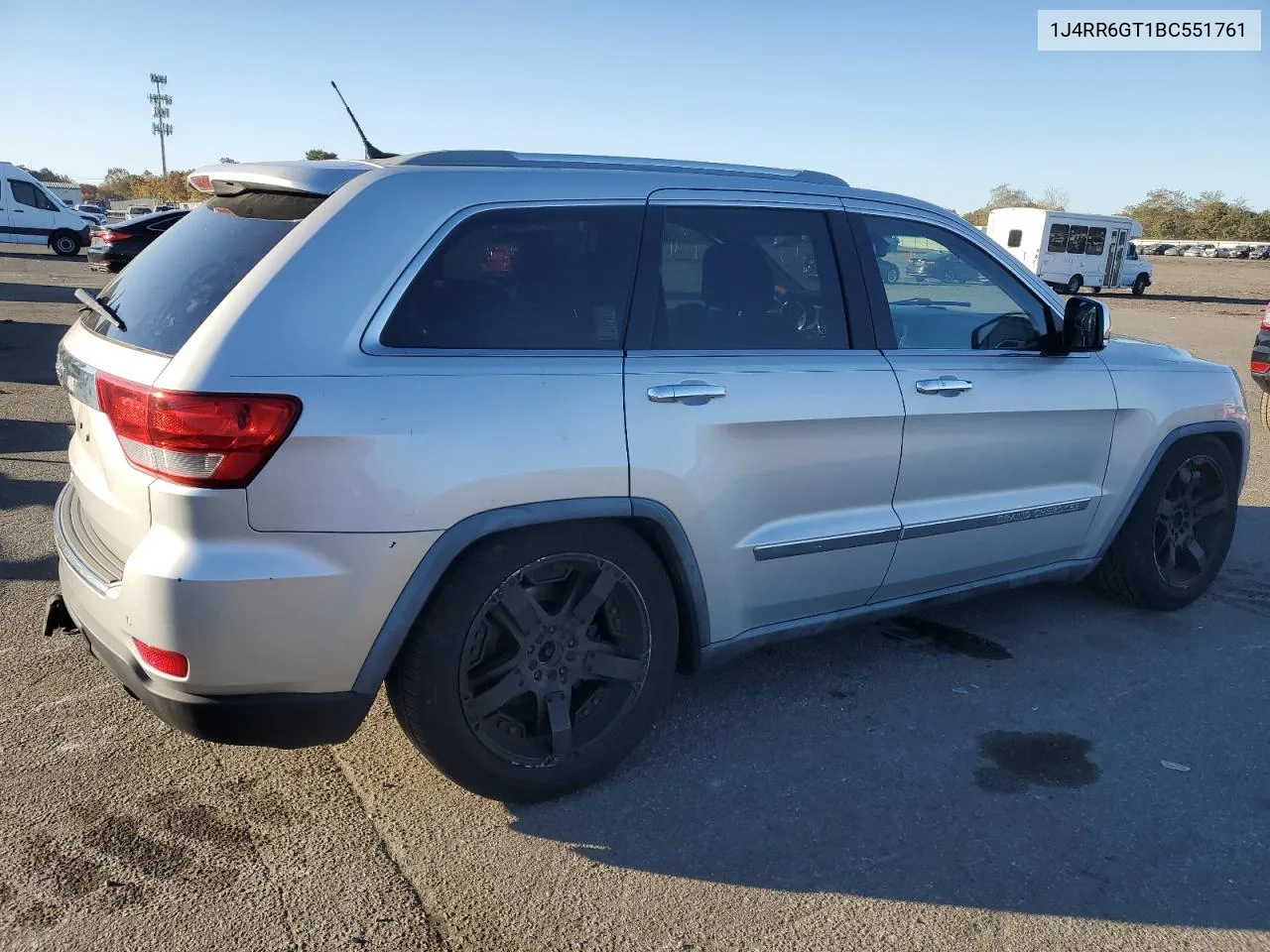 2011 Jeep Grand Cherokee Overland VIN: 1J4RR6GT1BC551761 Lot: 76774654