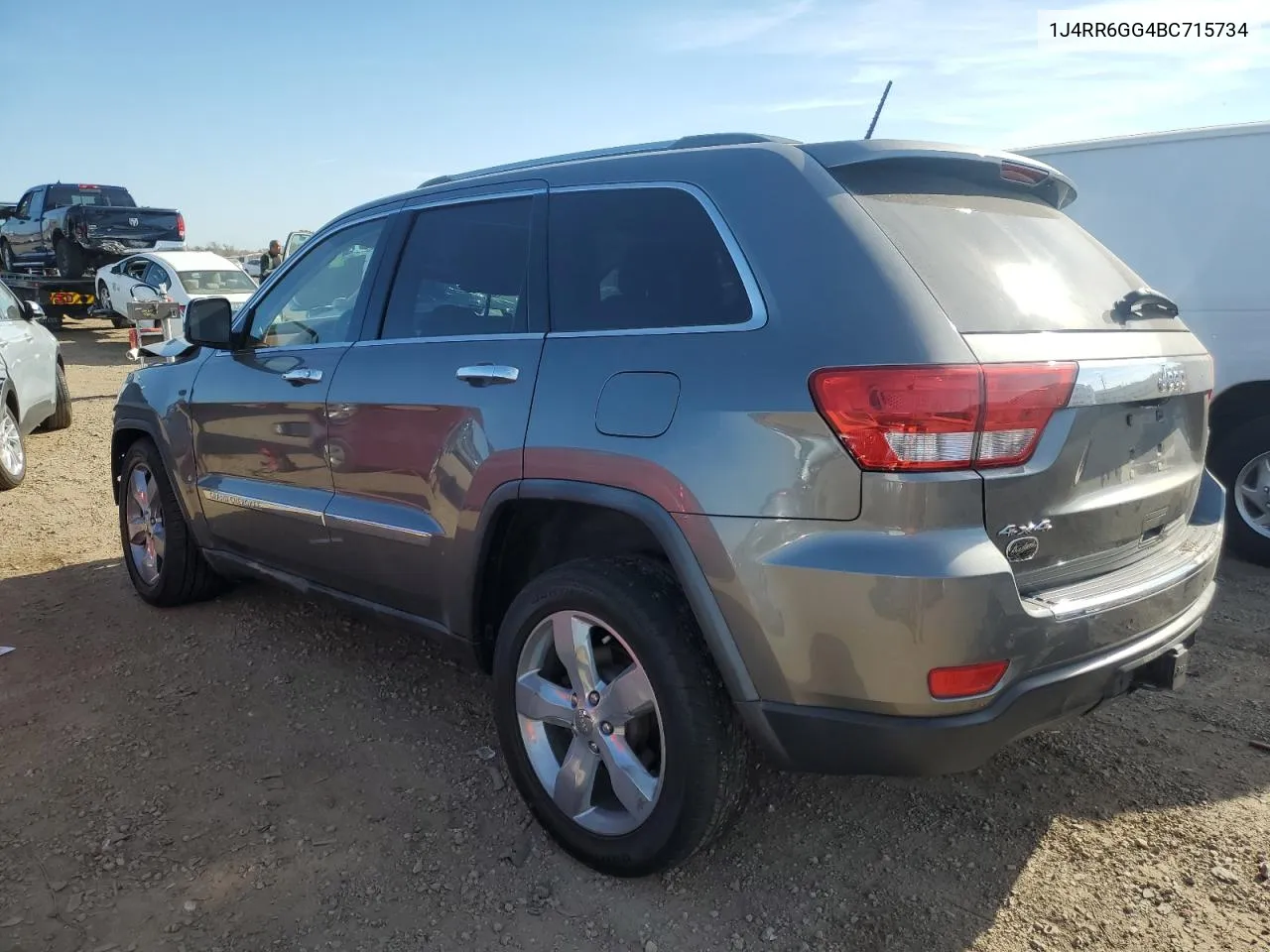 2011 Jeep Grand Cherokee Overland VIN: 1J4RR6GG4BC715734 Lot: 76811514