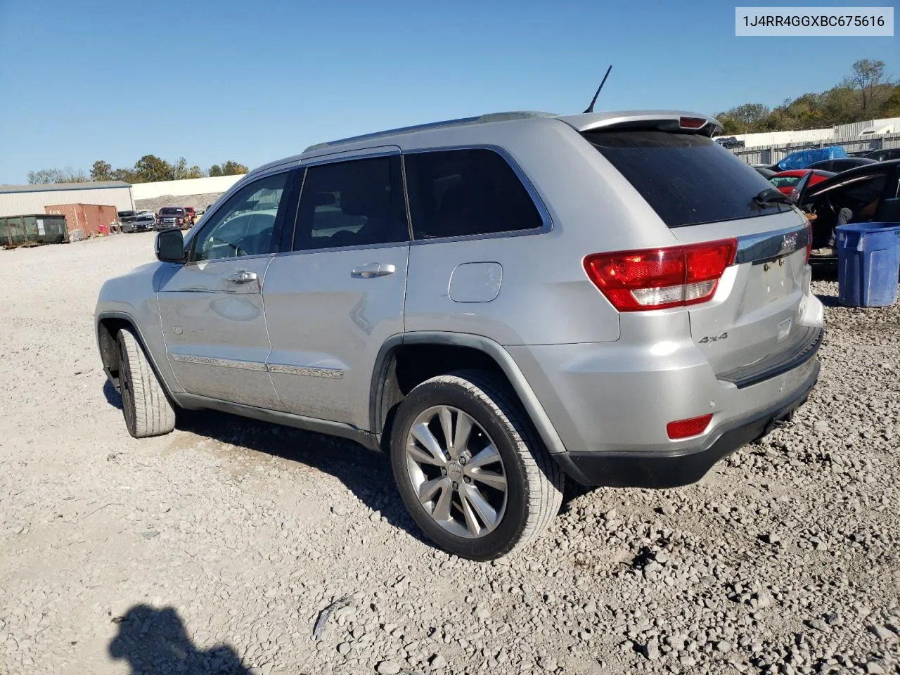 2011 Jeep Grand Cherokee Laredo VIN: 1J4RR4GGXBC675616 Lot: 76938554