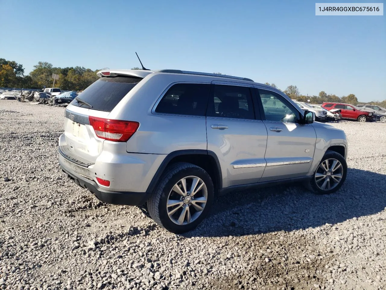 2011 Jeep Grand Cherokee Laredo VIN: 1J4RR4GGXBC675616 Lot: 76938554