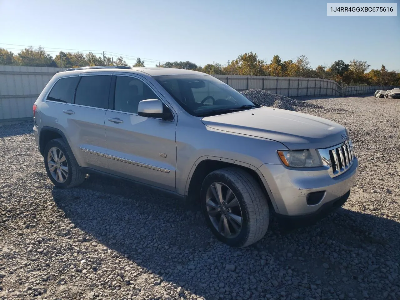 2011 Jeep Grand Cherokee Laredo VIN: 1J4RR4GGXBC675616 Lot: 76938554