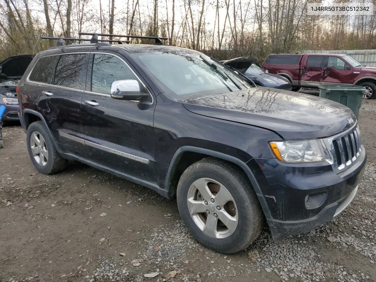 2011 Jeep Grand Cherokee Limited VIN: 1J4RR5GT3BC512342 Lot: 77120764