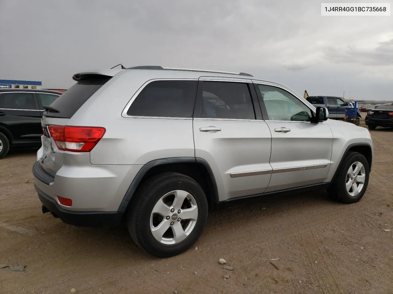 2011 Jeep Grand Cherokee Laredo VIN: 1J4RR4GG1BC735668 Lot: 77187744