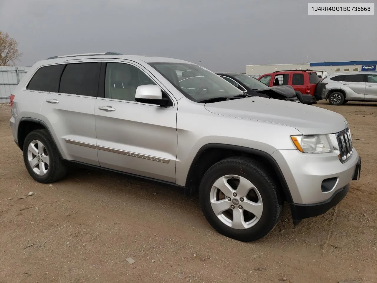 2011 Jeep Grand Cherokee Laredo VIN: 1J4RR4GG1BC735668 Lot: 77187744