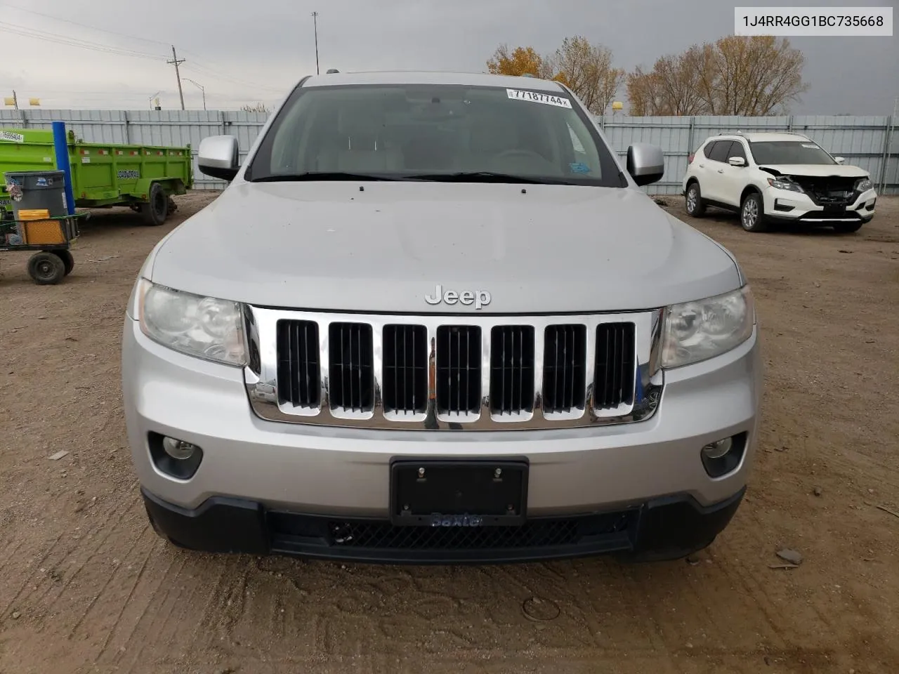 2011 Jeep Grand Cherokee Laredo VIN: 1J4RR4GG1BC735668 Lot: 77187744