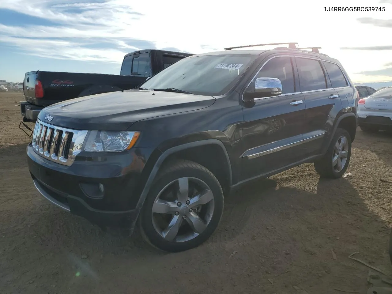 2011 Jeep Grand Cherokee Overland VIN: 1J4RR6GG5BC539745 Lot: 77200244