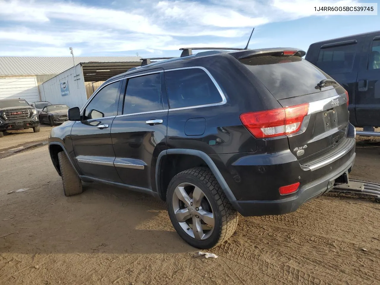 2011 Jeep Grand Cherokee Overland VIN: 1J4RR6GG5BC539745 Lot: 77200244