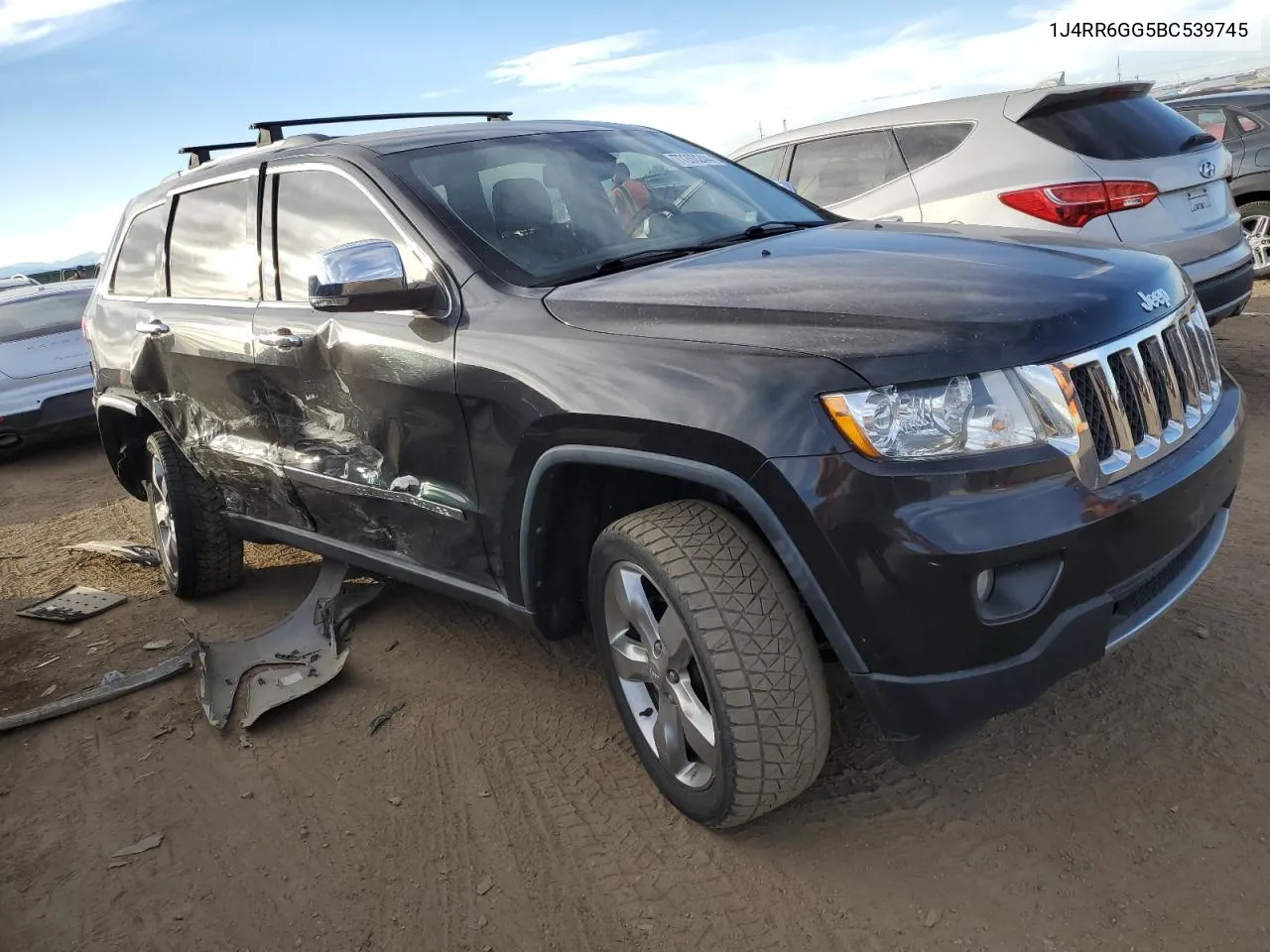 2011 Jeep Grand Cherokee Overland VIN: 1J4RR6GG5BC539745 Lot: 77200244