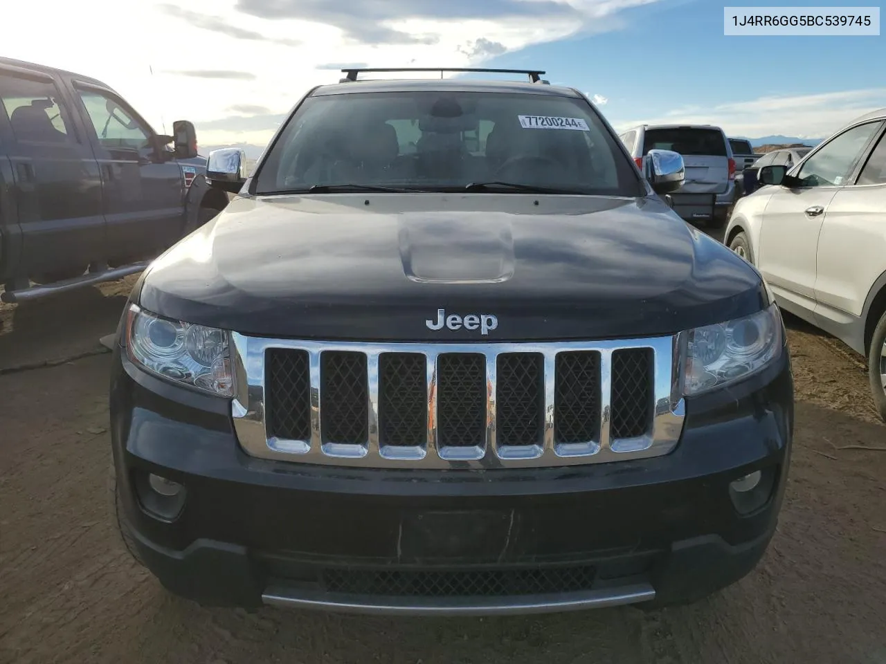 2011 Jeep Grand Cherokee Overland VIN: 1J4RR6GG5BC539745 Lot: 77200244