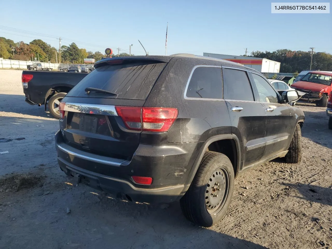 2011 Jeep Grand Cherokee Overland VIN: 1J4RR6GT7BC541462 Lot: 77245454