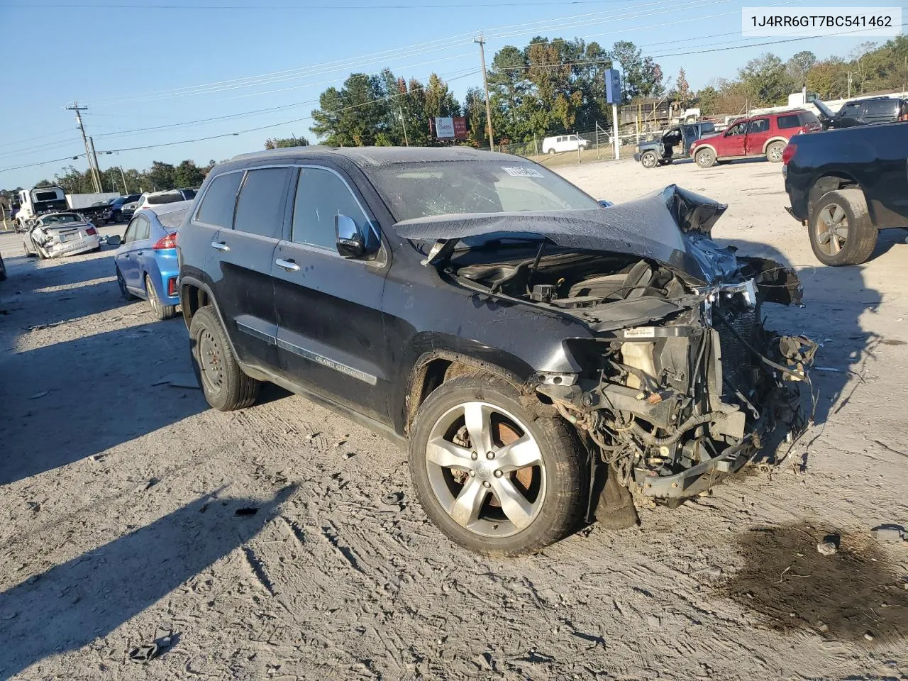 2011 Jeep Grand Cherokee Overland VIN: 1J4RR6GT7BC541462 Lot: 77245454