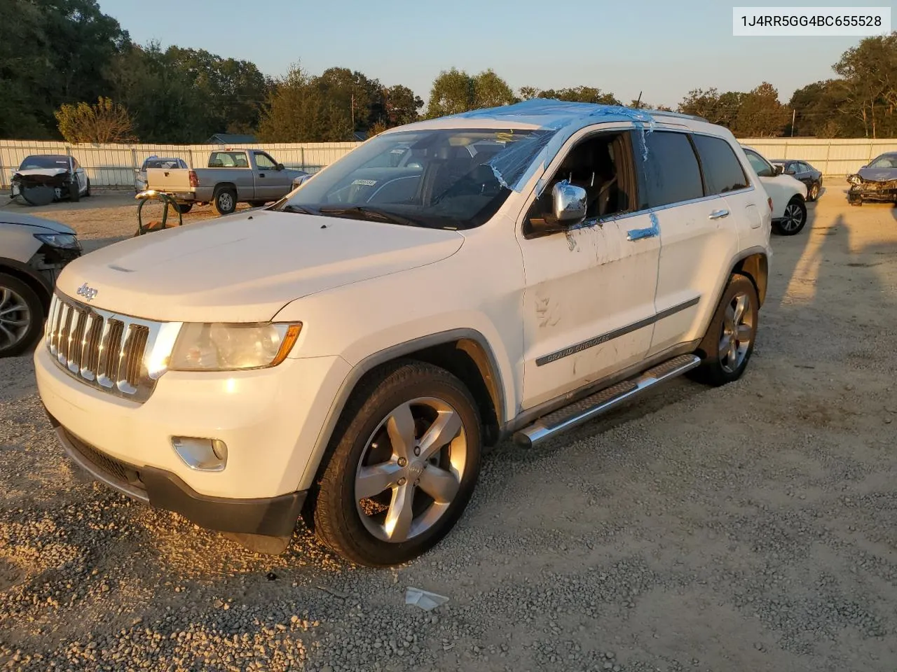 2011 Jeep Grand Cherokee Limited VIN: 1J4RR5GG4BC655528 Lot: 77362884