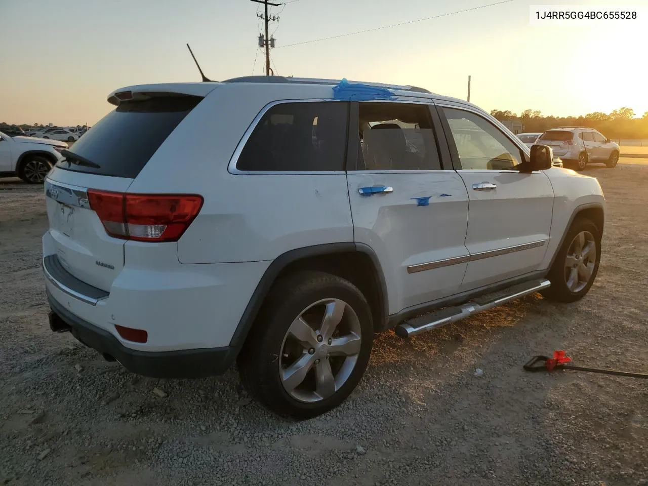 2011 Jeep Grand Cherokee Limited VIN: 1J4RR5GG4BC655528 Lot: 77362884