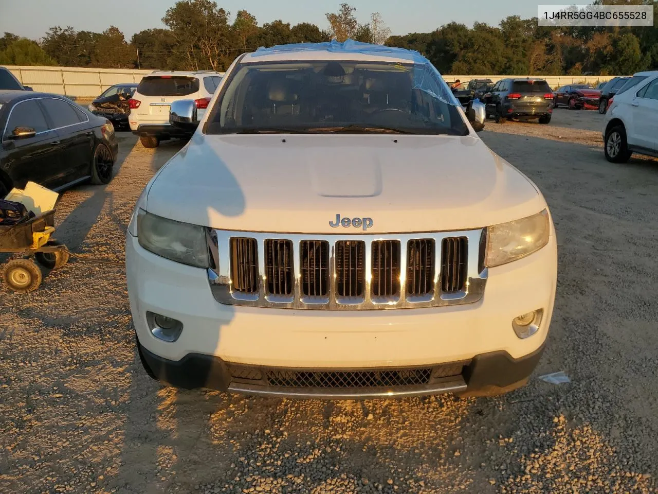 2011 Jeep Grand Cherokee Limited VIN: 1J4RR5GG4BC655528 Lot: 77362884