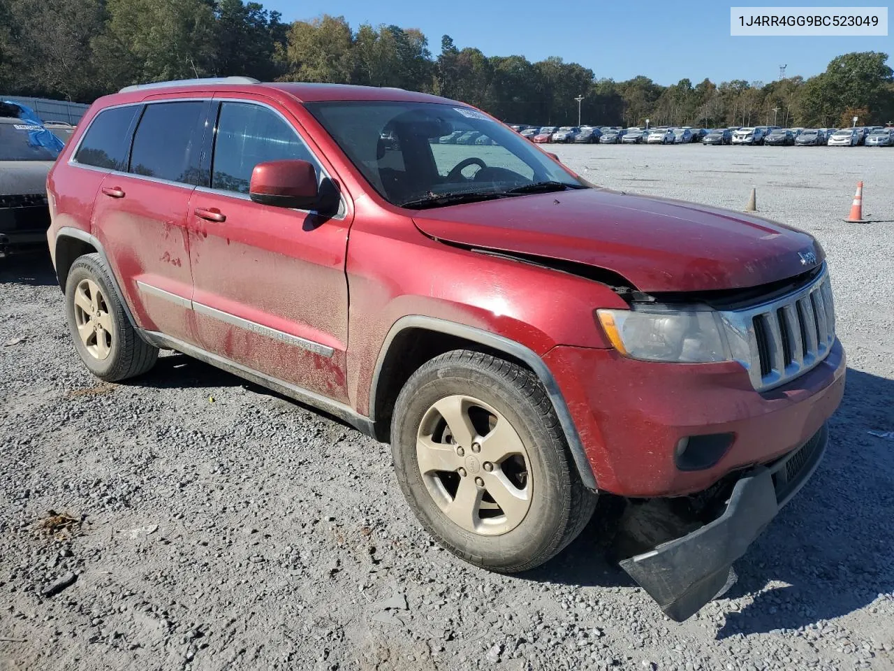 2011 Jeep Grand Cherokee Laredo VIN: 1J4RR4GG9BC523049 Lot: 77638514