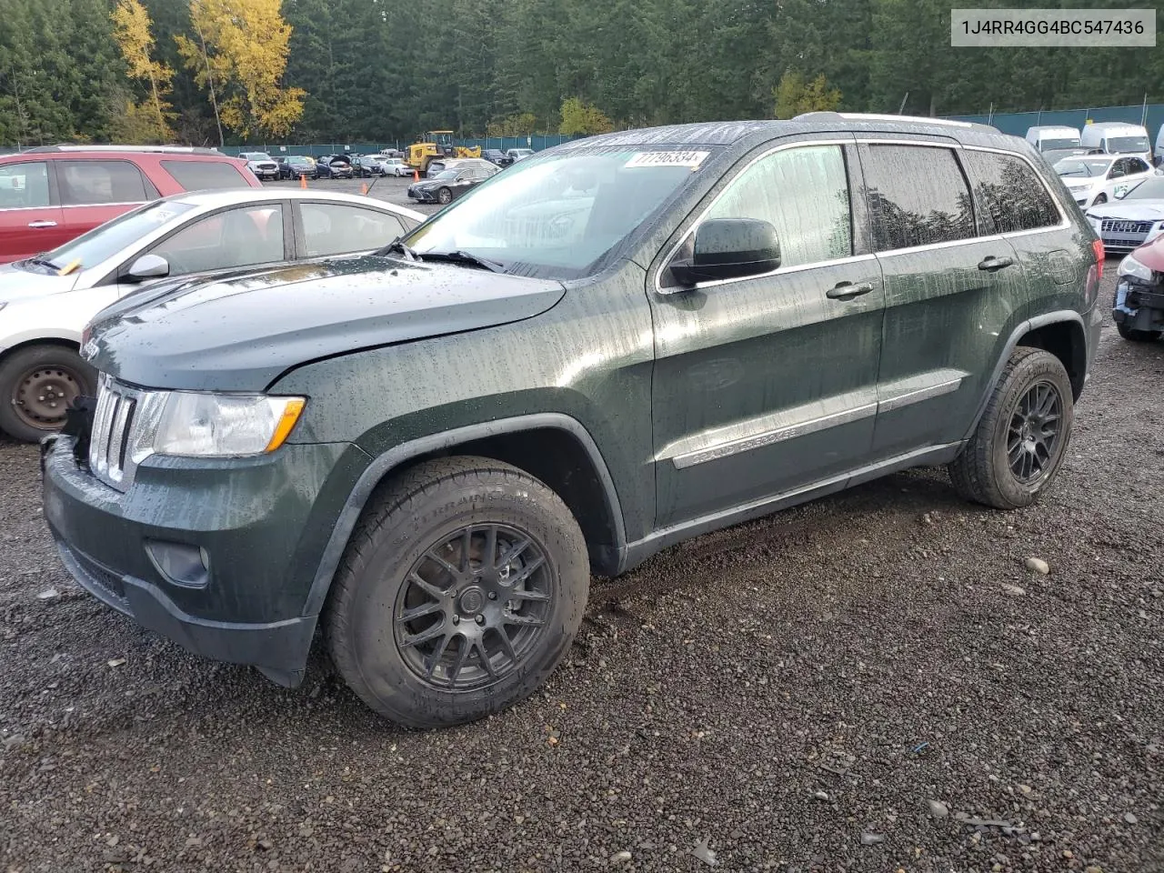 2011 Jeep Grand Cherokee Laredo VIN: 1J4RR4GG4BC547436 Lot: 77796334