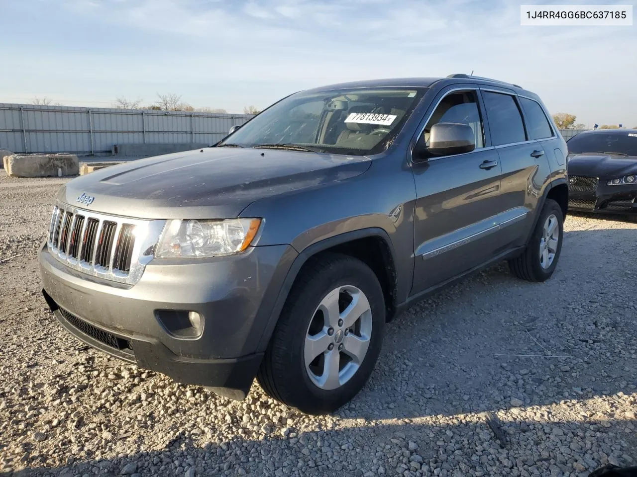 2011 Jeep Grand Cherokee Laredo VIN: 1J4RR4GG6BC637185 Lot: 77813934