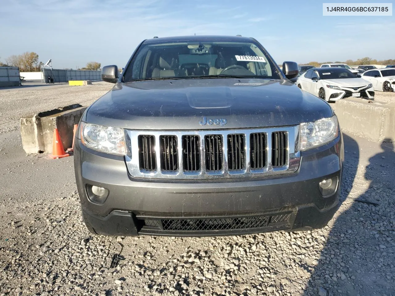 2011 Jeep Grand Cherokee Laredo VIN: 1J4RR4GG6BC637185 Lot: 77813934