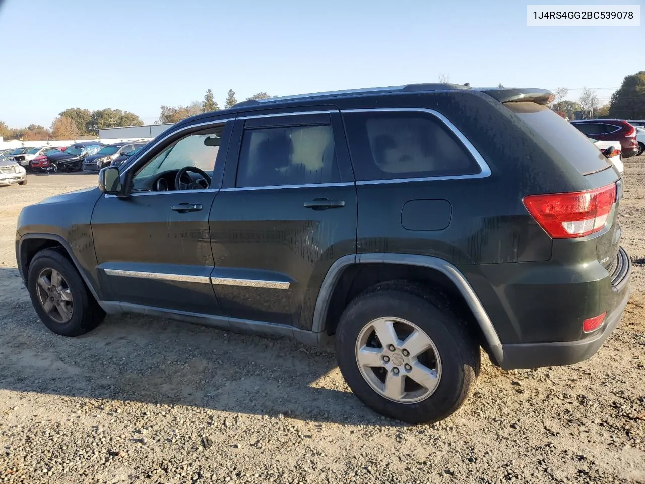 2011 Jeep Grand Cherokee Laredo VIN: 1J4RS4GG2BC539078 Lot: 77952374