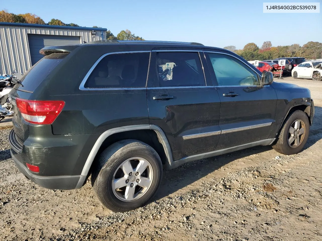 2011 Jeep Grand Cherokee Laredo VIN: 1J4RS4GG2BC539078 Lot: 77952374