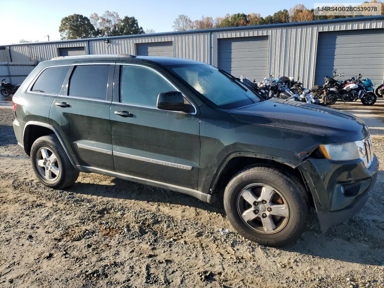 2011 Jeep Grand Cherokee Laredo VIN: 1J4RS4GG2BC539078 Lot: 77952374