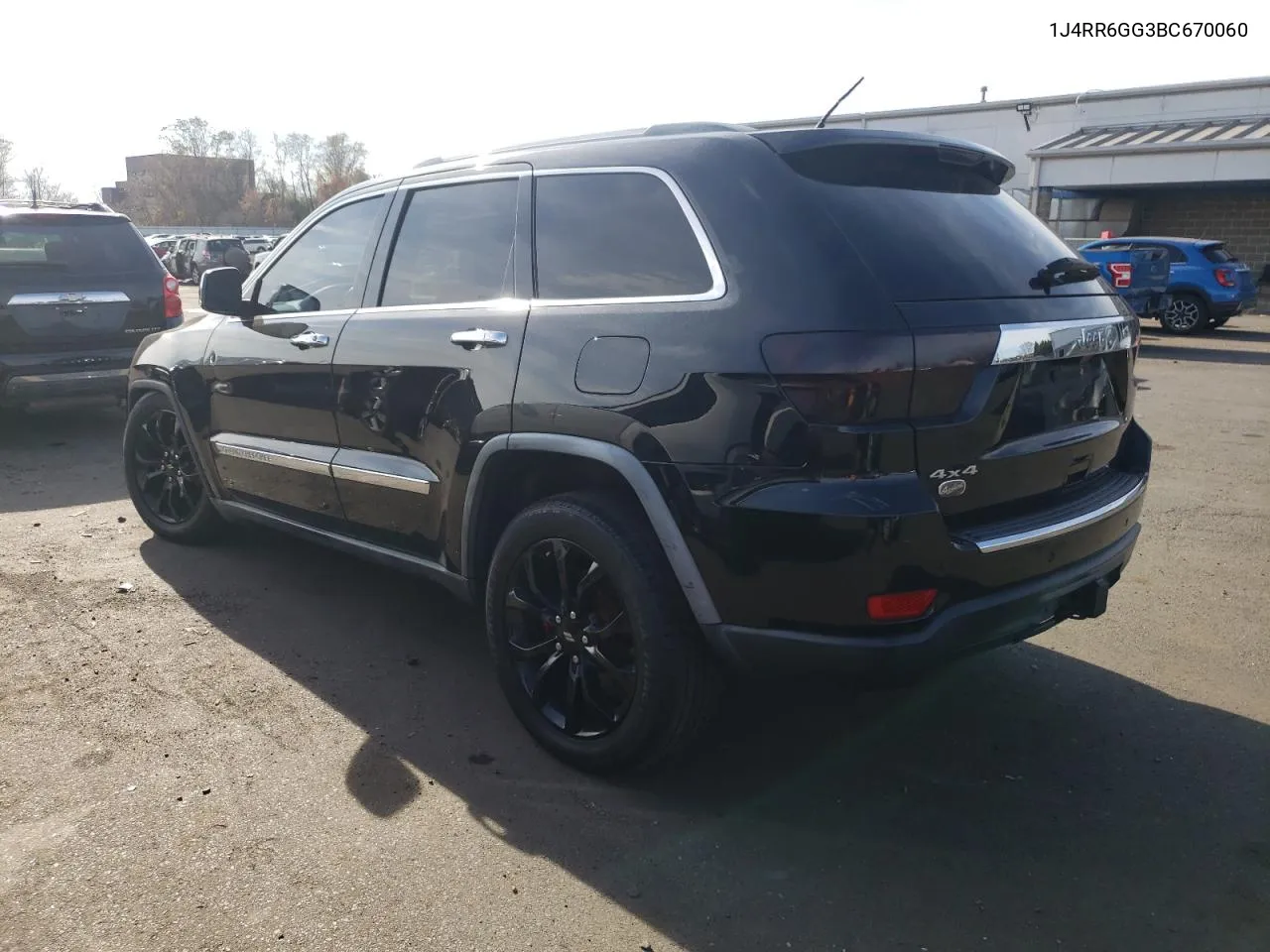 2011 Jeep Grand Cherokee Overland VIN: 1J4RR6GG3BC670060 Lot: 78053584