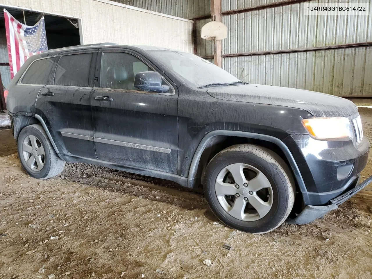 2011 Jeep Grand Cherokee Laredo VIN: 1J4RR4GG1BC614722 Lot: 78081854