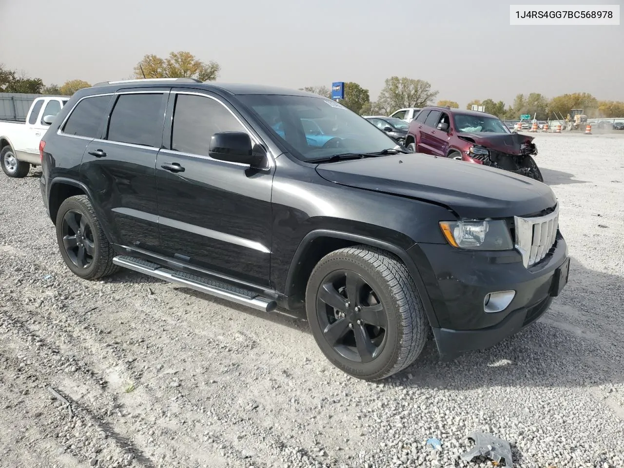 2011 Jeep Grand Cherokee Laredo VIN: 1J4RS4GG7BC568978 Lot: 78104954